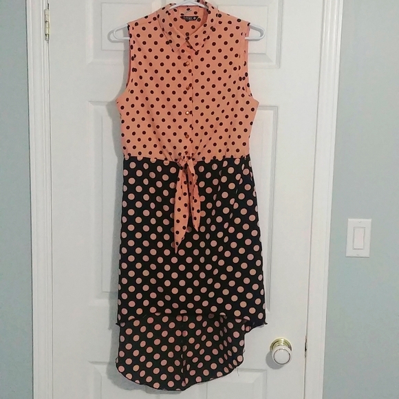Indulge Ladies Polka dot Summer Dress - Picture 1 of 12